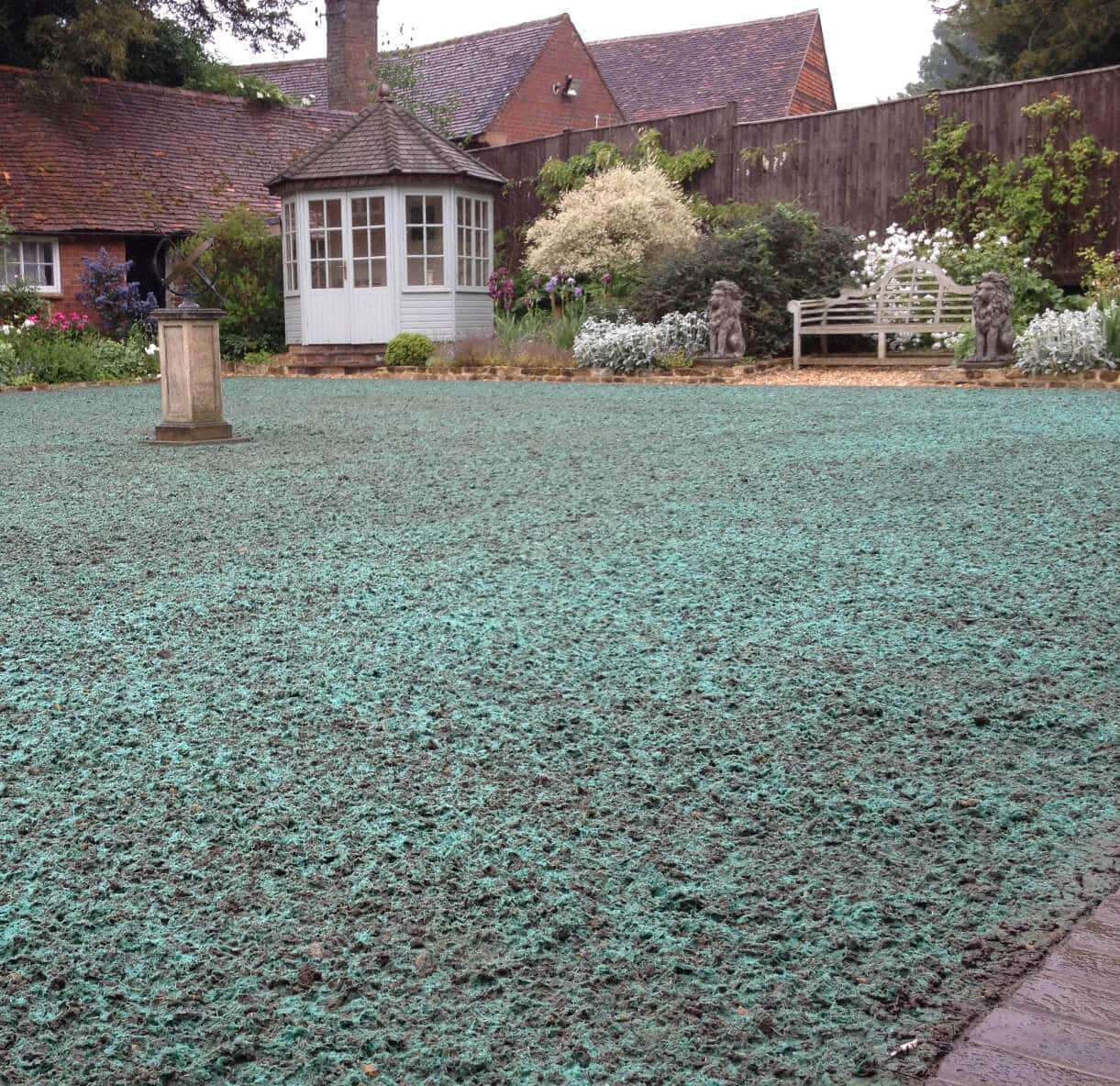 Hydroseeding Before Grass Growth